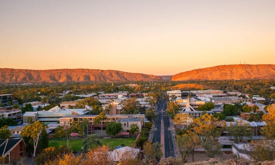 Sunset at Anzac Hill