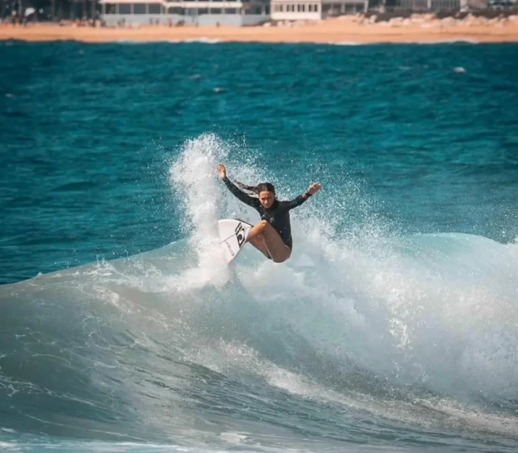 Surfing at Phillip Island