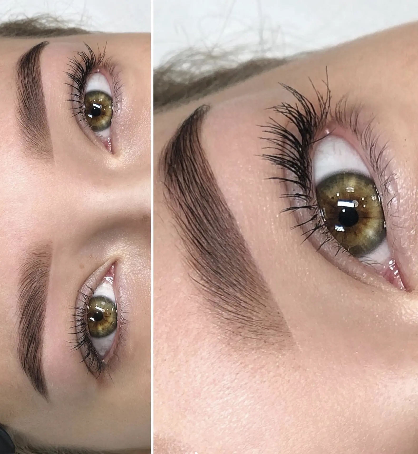 ombre brows vs microshading
