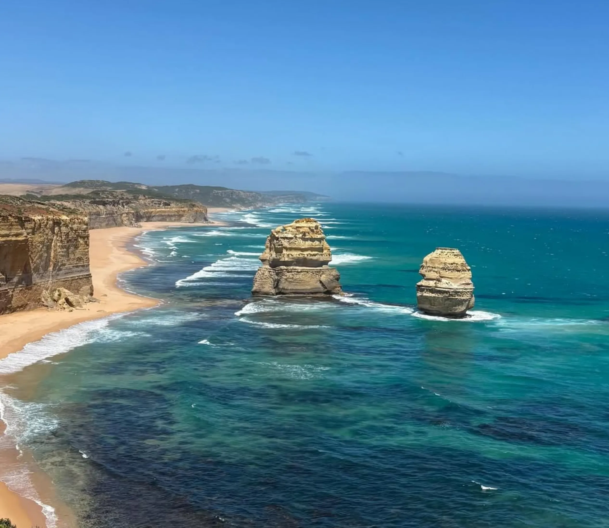 great ocean road summer crowds